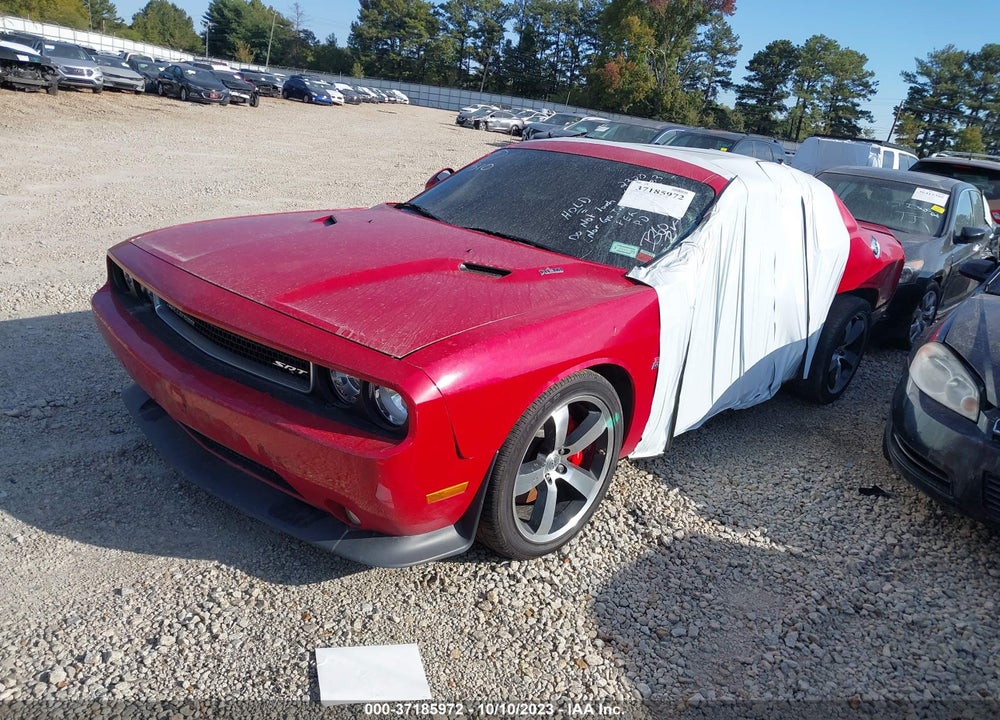 2012 DODGE CHALLENGER VIN: 2C3CDYAG3CH106099