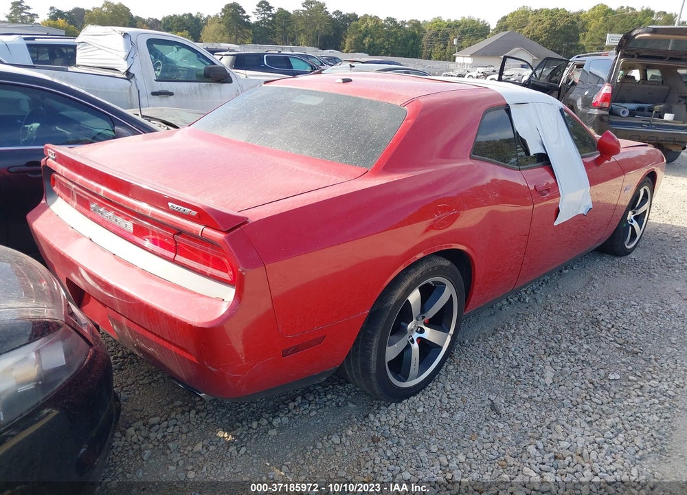 2012 DODGE CHALLENGER VIN: 2C3CDYAG3CH106099