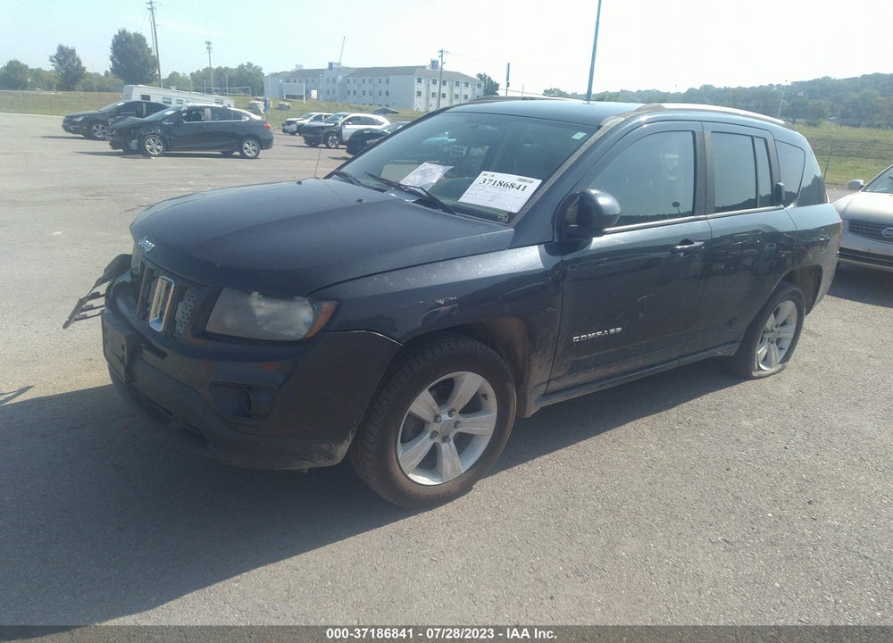 2014 JEEP COMPASS LATITUDE VIN: 1C4NJDEB0ED741317