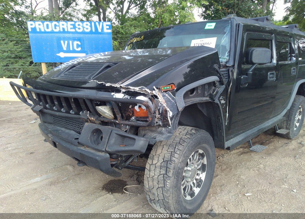 2003 HUMMER H2 VIN: 5GRGN23U83H118263