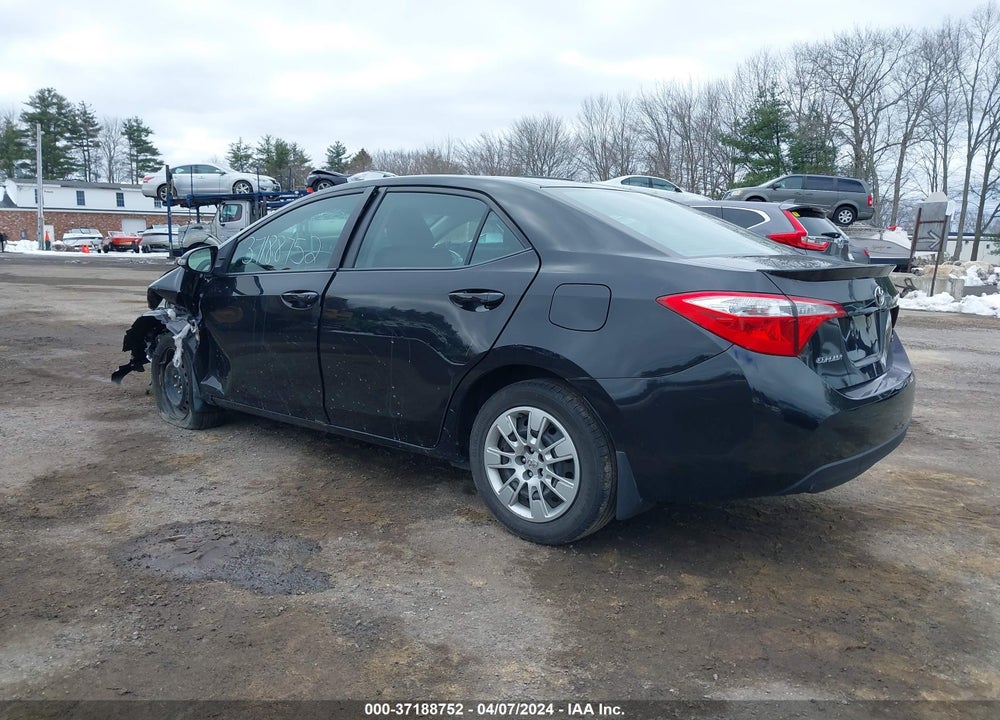 2016 TOYOTA COROLLA S VIN: 2T1BURHE1GC544024