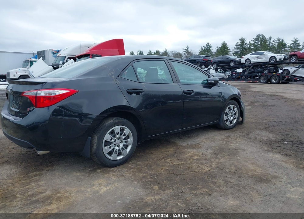 2016 TOYOTA COROLLA S VIN: 2T1BURHE1GC544024