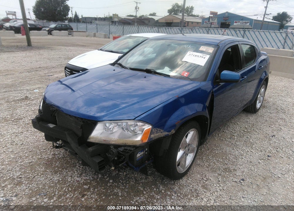 2013 DODGE AVENGER VIN: 1C3CDZCB6DN634199
