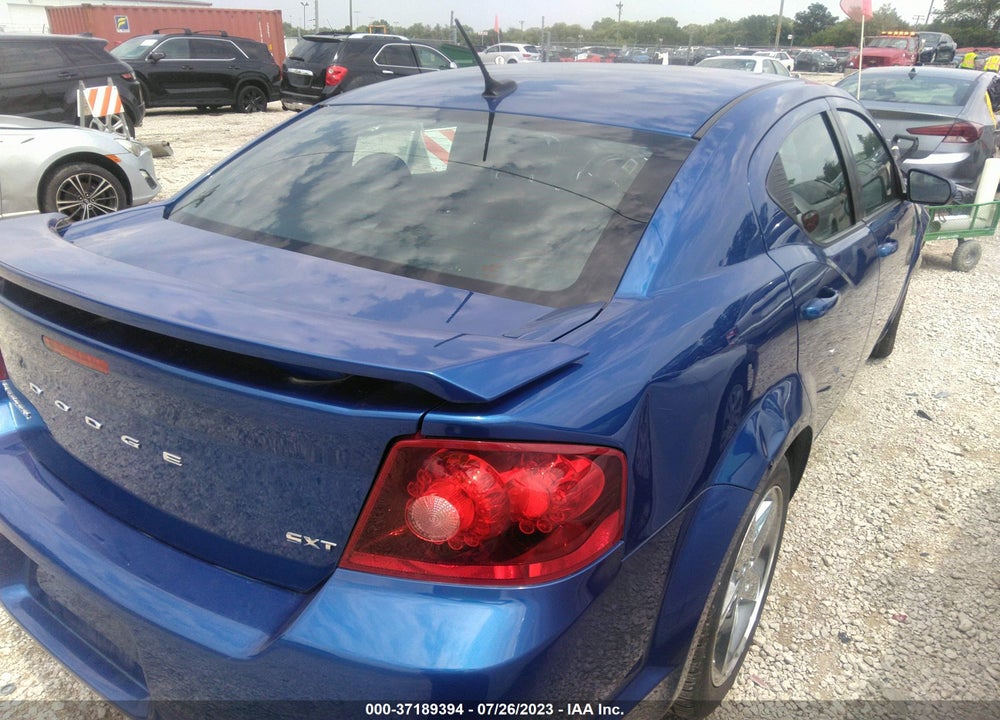 2013 DODGE AVENGER VIN: 1C3CDZCB6DN634199