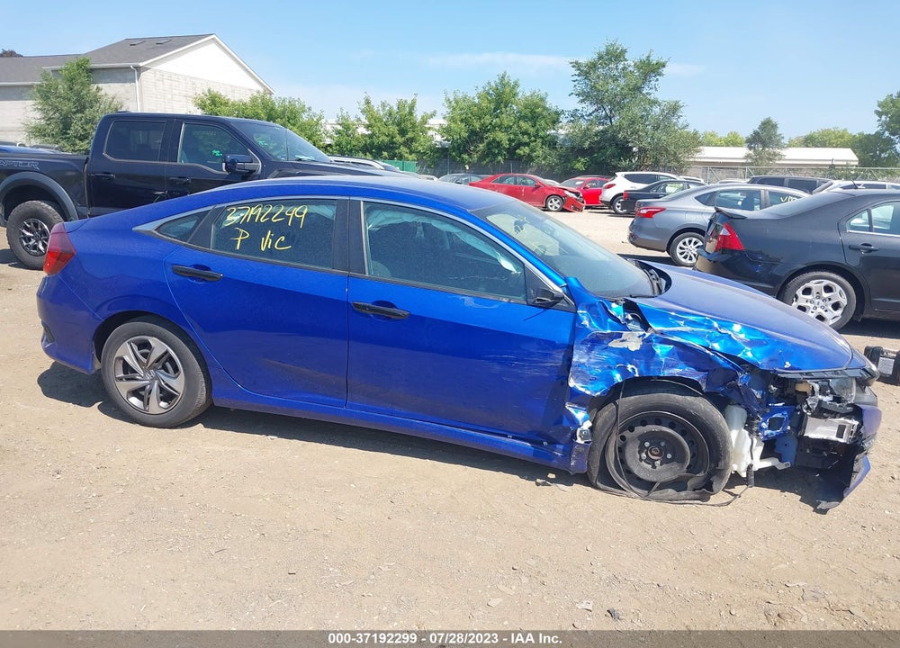 2019 HONDA CIVIC LX VIN: 2HGFC2F63KH507998