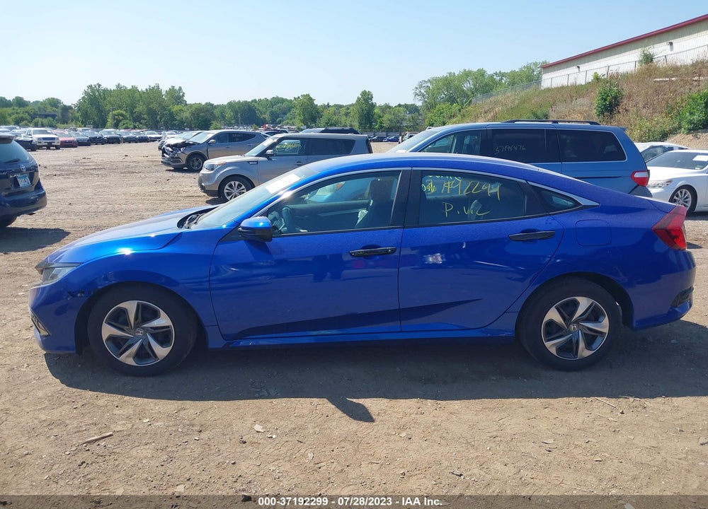 2019 HONDA CIVIC LX VIN: 2HGFC2F63KH507998