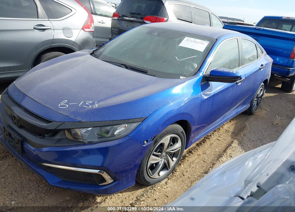 2019 HONDA CIVIC LX VIN: 2HGFC2F63KH507998
