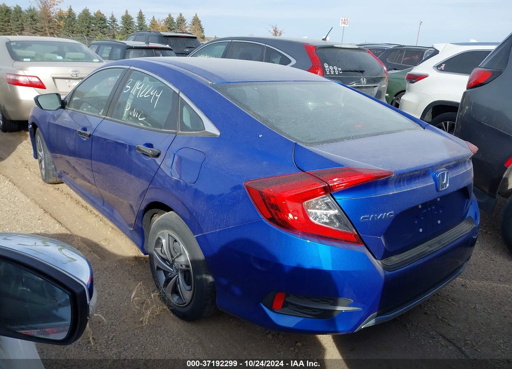 2019 HONDA CIVIC LX VIN: 2HGFC2F63KH507998