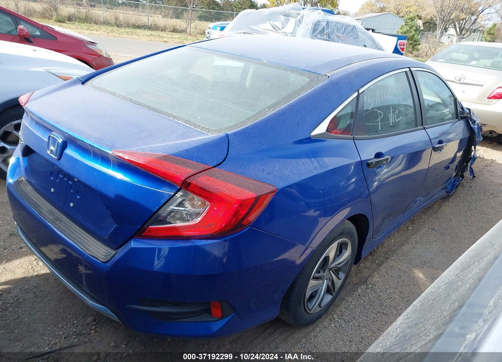 2019 HONDA CIVIC LX VIN: 2HGFC2F63KH507998