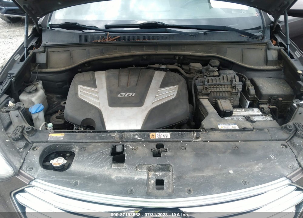 2014 HYUNDAI SANTA FE GLS VIN: KM8SM4HF2EU067661
