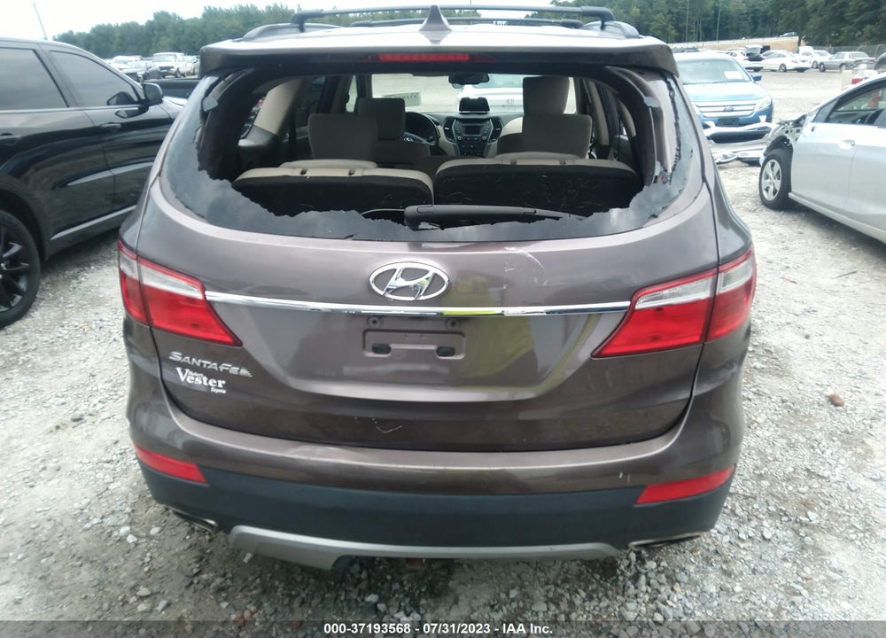 2014 HYUNDAI SANTA FE GLS VIN: KM8SM4HF2EU067661