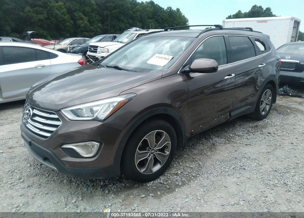 2014 HYUNDAI SANTA FE GLS VIN: KM8SM4HF2EU067661