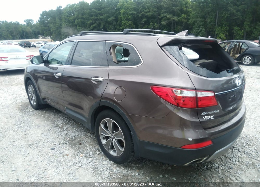 2014 HYUNDAI SANTA FE GLS VIN: KM8SM4HF2EU067661