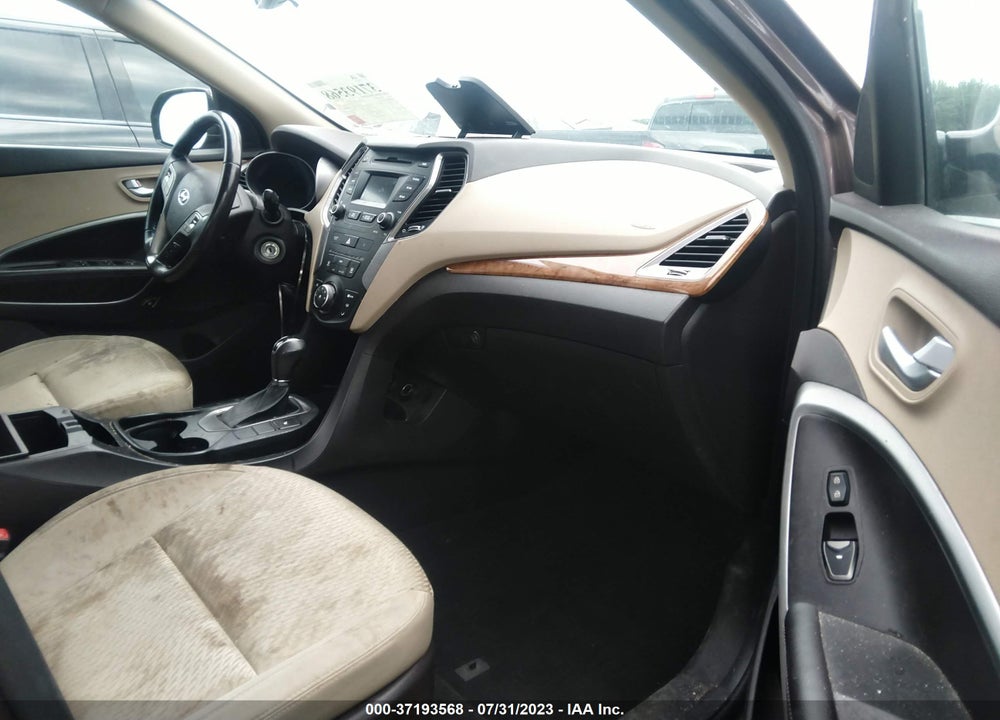2014 HYUNDAI SANTA FE GLS VIN: KM8SM4HF2EU067661