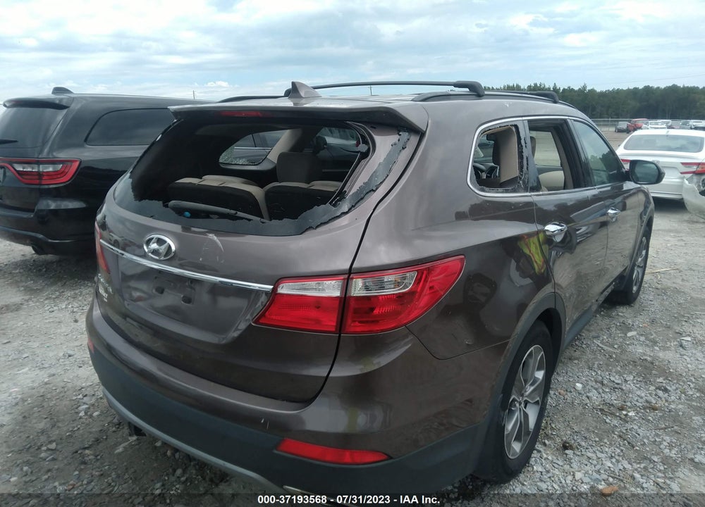 2014 HYUNDAI SANTA FE GLS VIN: KM8SM4HF2EU067661