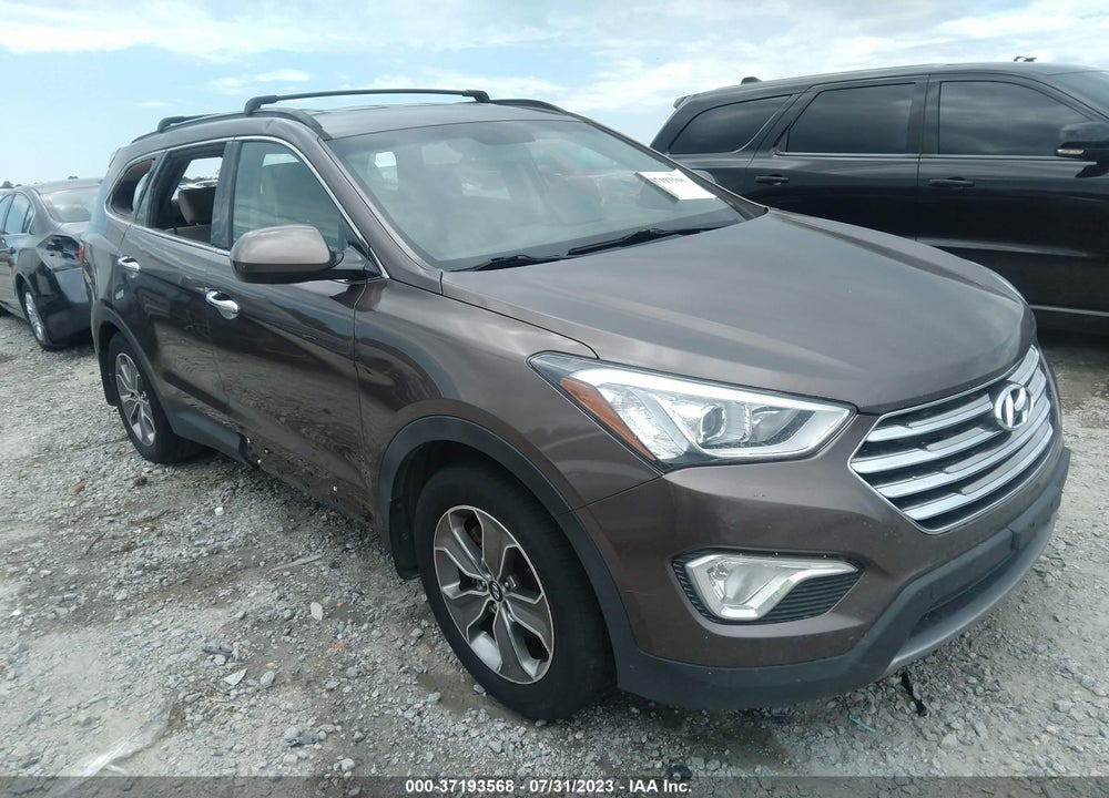 2014 HYUNDAI SANTA FE GLS VIN: KM8SM4HF2EU067661