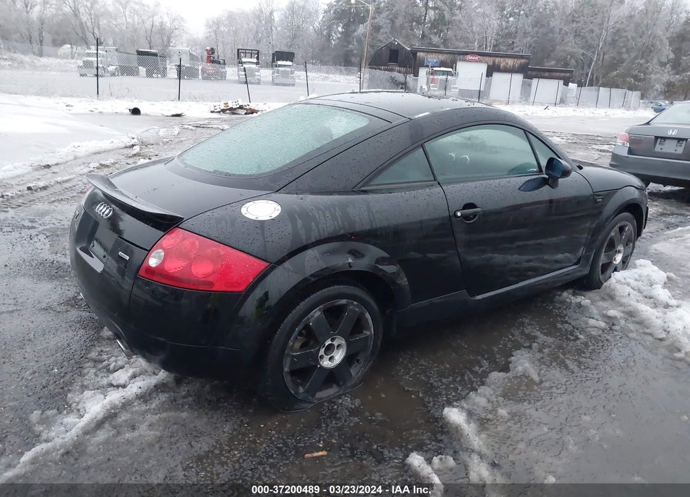 2001 AUDI TT 225 HP W/ESP (M6)/225 HP W/O ESP (M6) (DISCONTINUED) VIN: TRUWT28N411043982