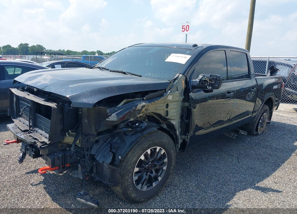 2021 NISSAN TITAN PRO-4X 4X4 VIN: 1N6AA1ED0MN503889
