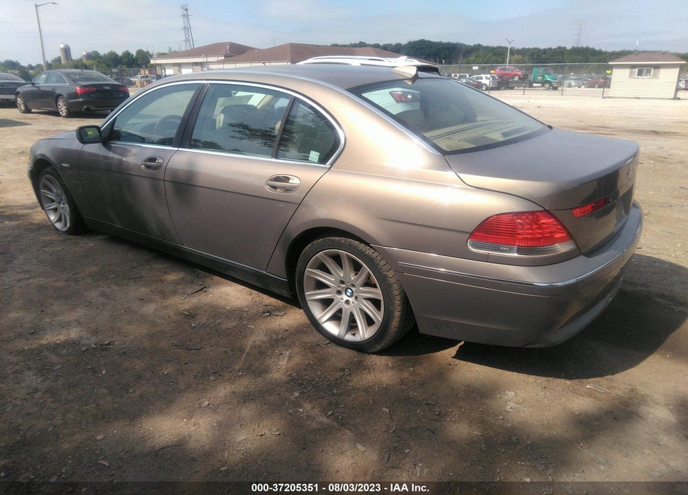 2004 BMW 745LI VIN: WBAGN63514DS54659