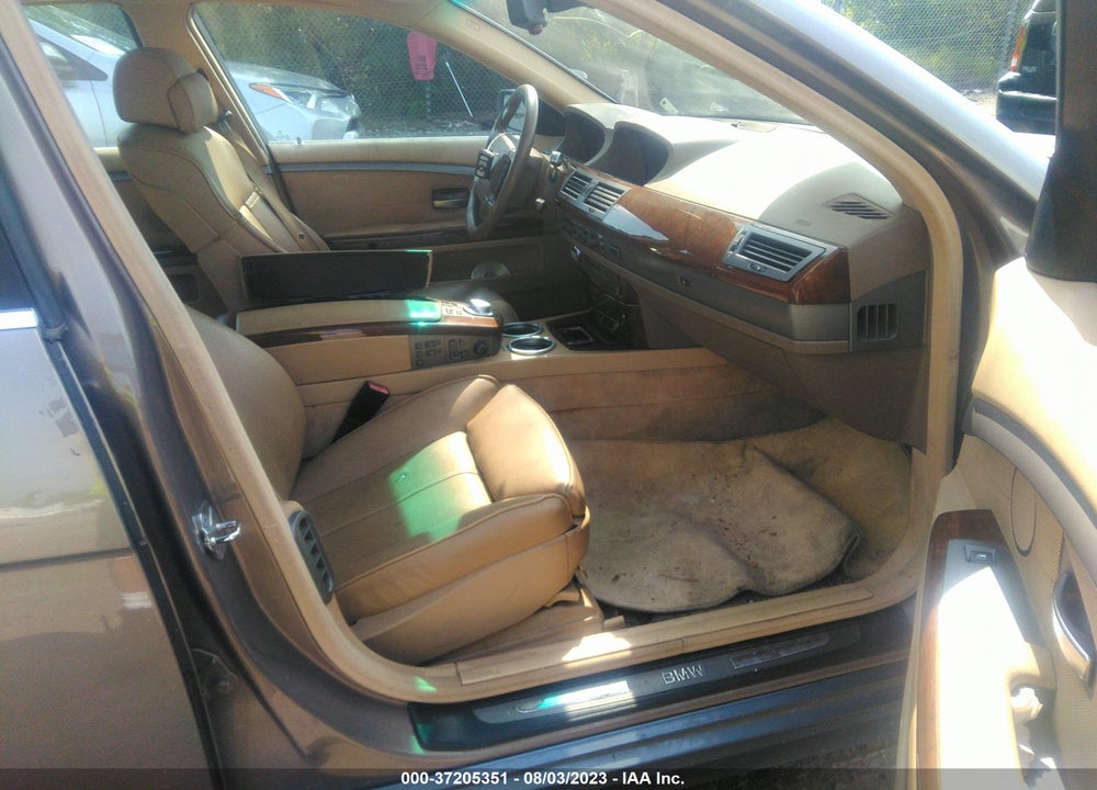 2004 BMW 745LI VIN: WBAGN63514DS54659