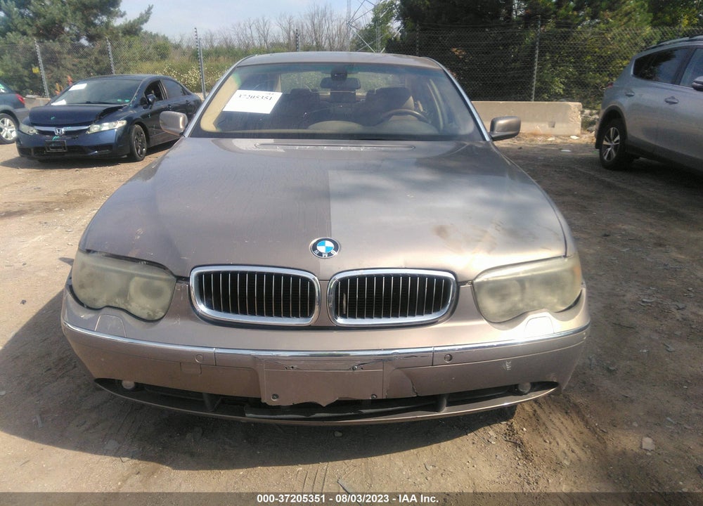 2004 BMW 745LI VIN: WBAGN63514DS54659