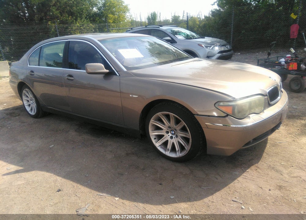2004 BMW 745LI VIN: WBAGN63514DS54659