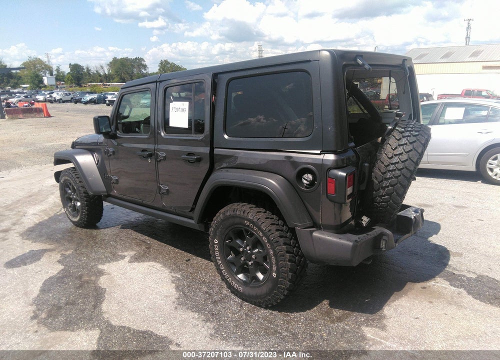 2021 JEEP WRANGLER UNLIMITED WILLYS SPORT 4X4 VIN: 1C4HJXDG1MW646411
