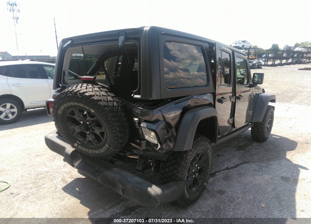 2021 JEEP WRANGLER UNLIMITED WILLYS SPORT 4X4 VIN: 1C4HJXDG1MW646411