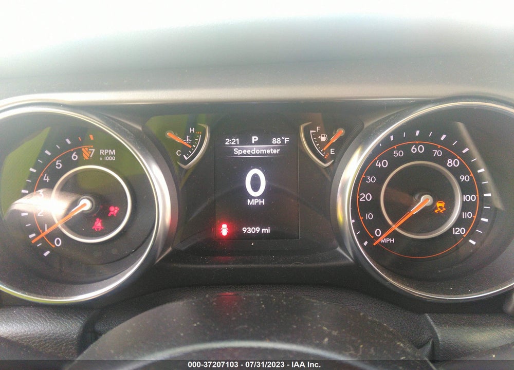 2021 JEEP WRANGLER UNLIMITED WILLYS SPORT 4X4 VIN: 1C4HJXDG1MW646411
