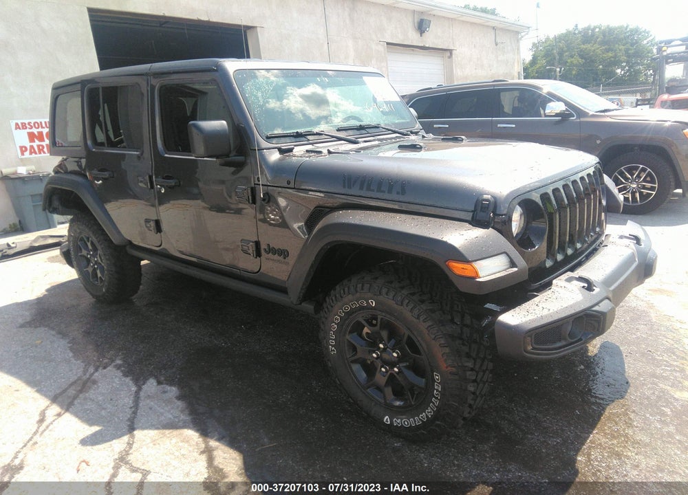 2021 JEEP WRANGLER UNLIMITED WILLYS SPORT 4X4 VIN: 1C4HJXDG1MW646411