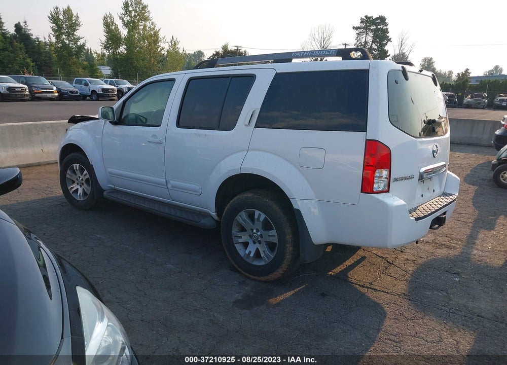 2007 NISSAN PATHFINDER VIN: 5N1AR18W27C621706