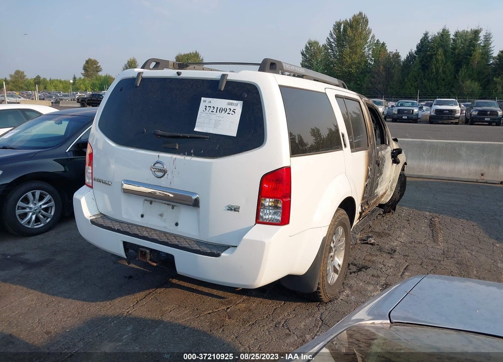2007 NISSAN PATHFINDER VIN: 5N1AR18W27C621706