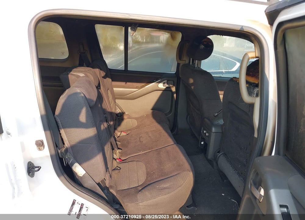 2007 NISSAN PATHFINDER VIN: 5N1AR18W27C621706
