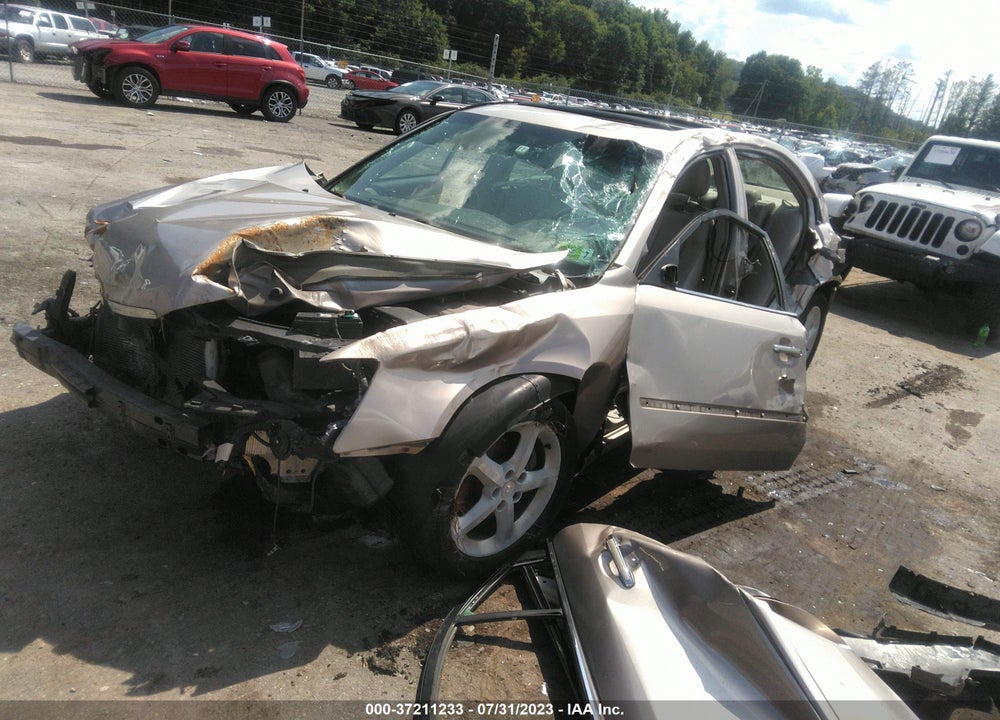 2006 HYUNDAI SONATA LX V6/GLS V6 VIN: 5NPEU46F76H053075