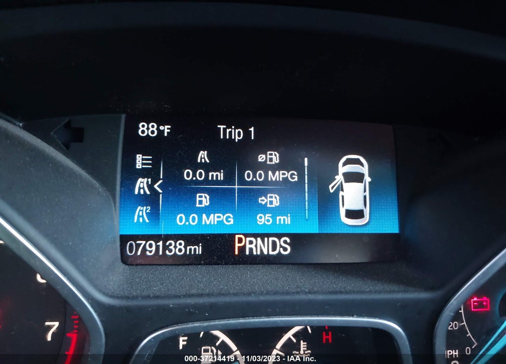 2018 FORD FOCUS SEL VIN: 1FADP3H20JL238473