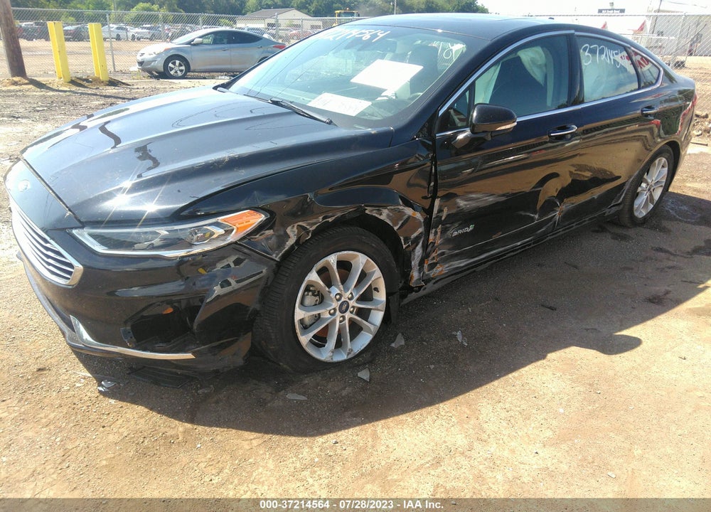 2019 FORD FUSION HYBRID SEL VIN: 3FA6P0MU1KR130820