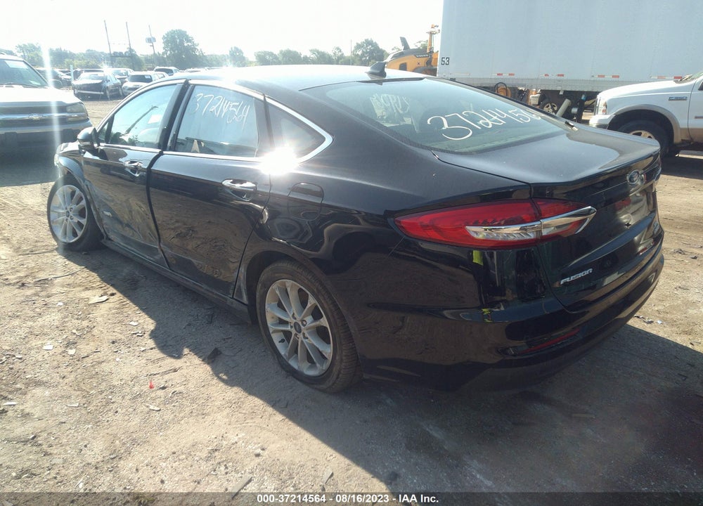 2019 FORD FUSION HYBRID SEL VIN: 3FA6P0MU1KR130820