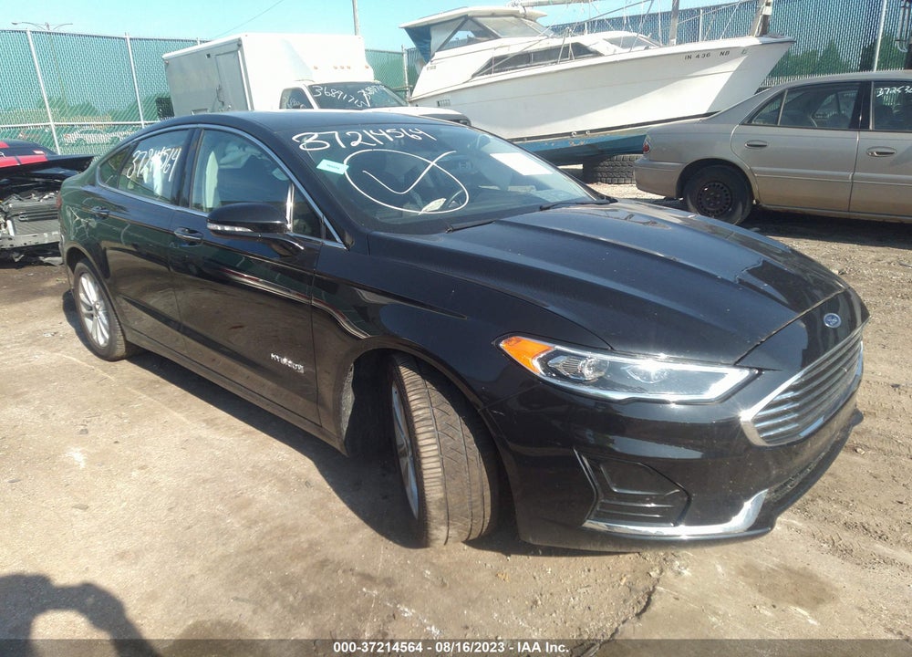 2019 FORD FUSION HYBRID SEL VIN: 3FA6P0MU1KR130820