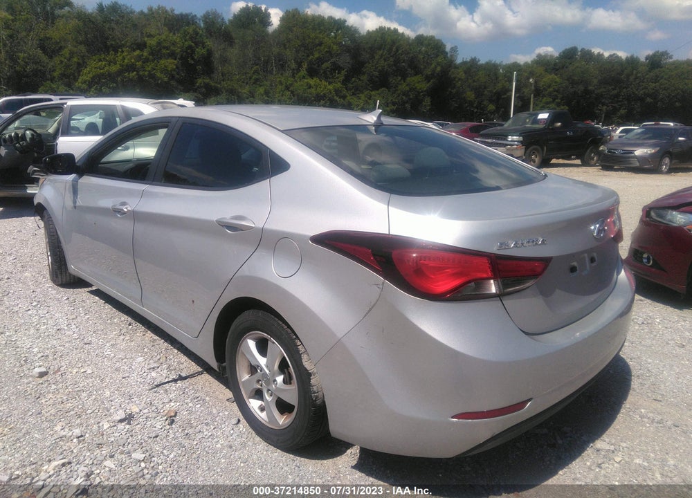 2015 HYUNDAI ELANTRA SE VIN: 5NPDH4AE6FH564050