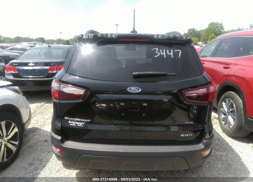 2019 FORD ECOSPORT SES VIN: MAJ6S3JL0KC296109