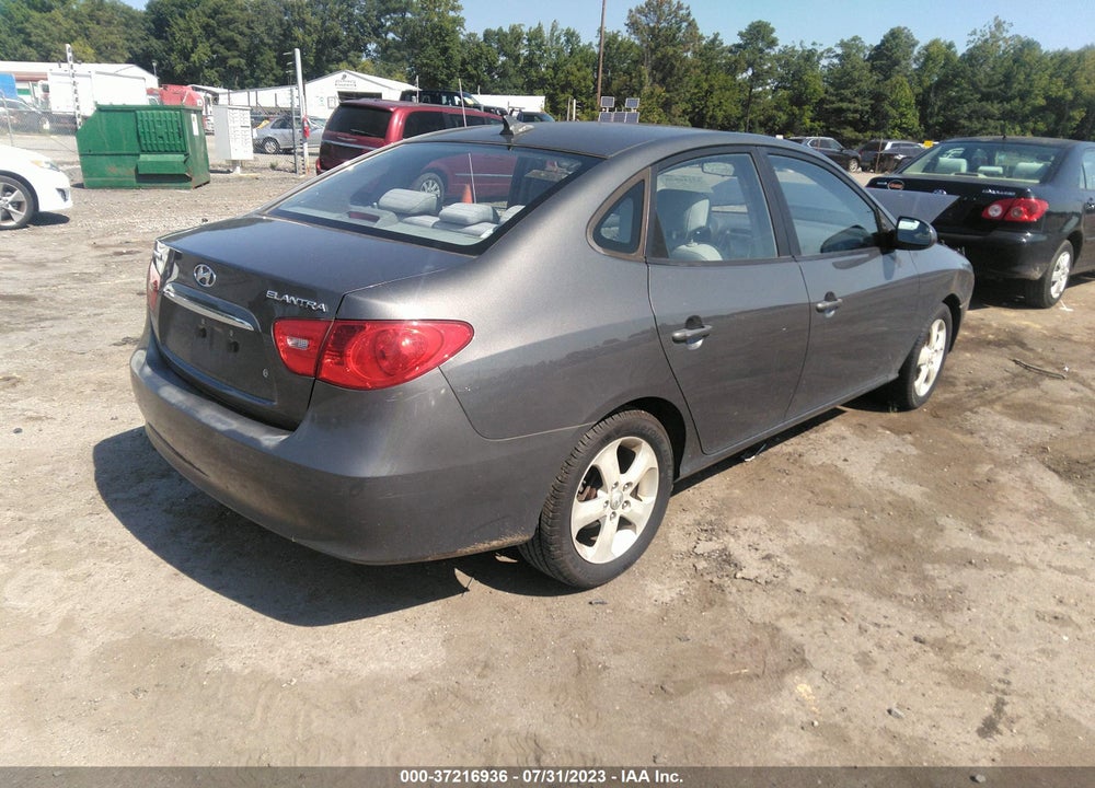 2009 HYUNDAI ELANTRA SE VIN: KMHDU46D29U695106