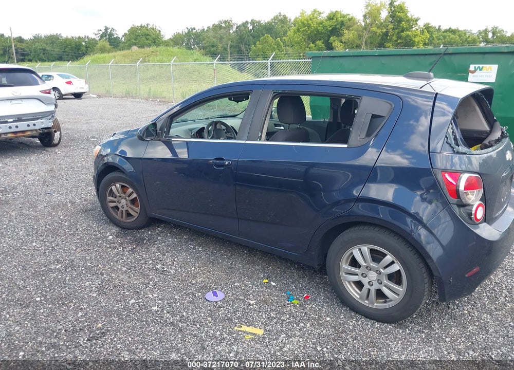 2016 CHEVROLET SONIC LT AUTO VIN: 1G1JC6SH2G4143769