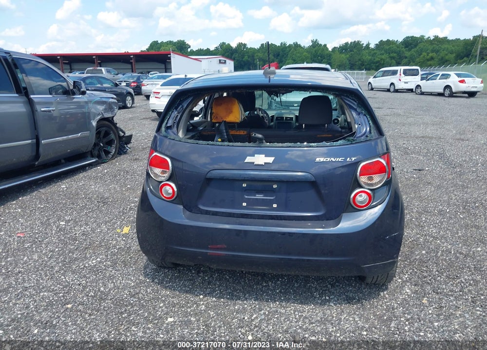 2016 CHEVROLET SONIC LT AUTO VIN: 1G1JC6SH2G4143769