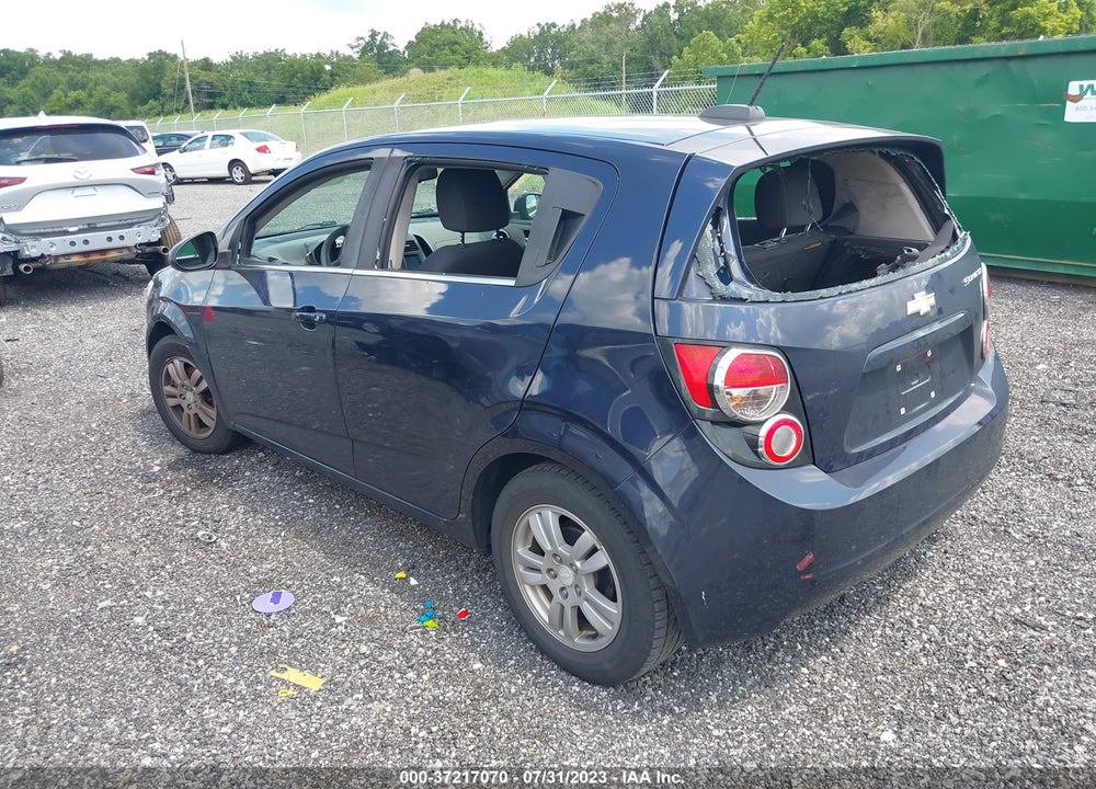 2016 CHEVROLET SONIC LT AUTO VIN: 1G1JC6SH2G4143769