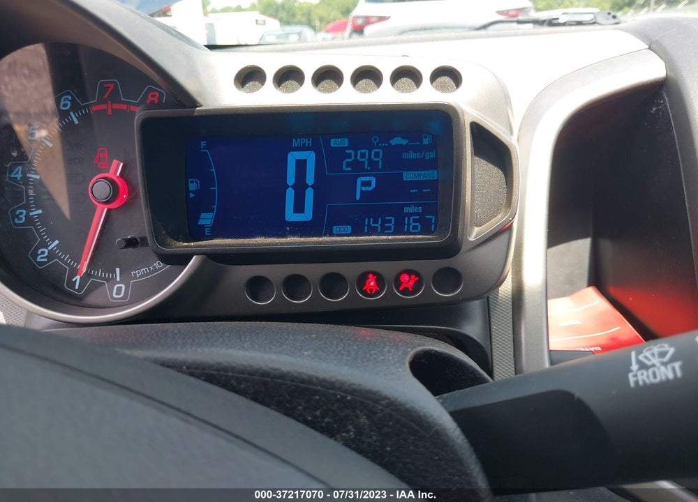 2016 CHEVROLET SONIC LT AUTO VIN: 1G1JC6SH2G4143769