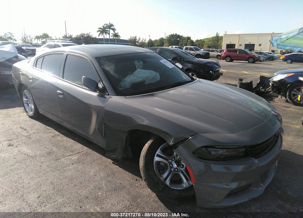 2019 DODGE CHARGER SXT RWD VIN: 2C3CDXBG1KH717384