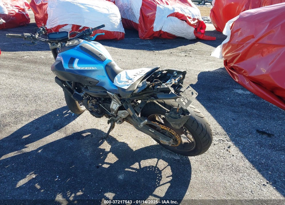 2017 YAMAHA FZ07 VIN: JYARM06E7HA012680