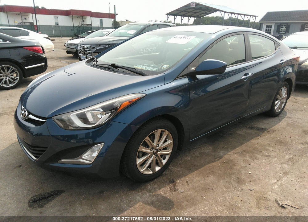 2015 HYUNDAI ELANTRA SE (ULSAN PLANT) VIN: KMHDH4AE4FU447410