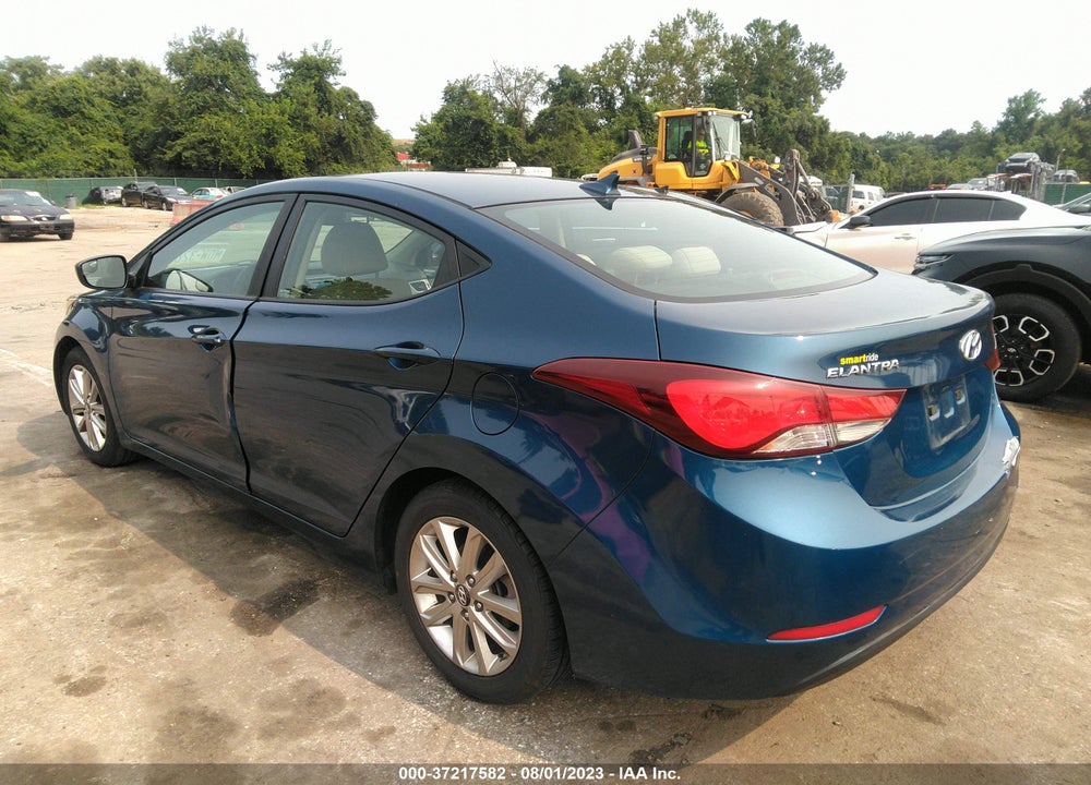 2015 HYUNDAI ELANTRA SE (ULSAN PLANT) VIN: KMHDH4AE4FU447410