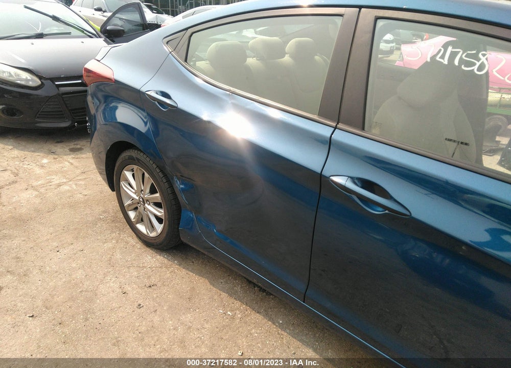 2015 HYUNDAI ELANTRA SE (ULSAN PLANT) VIN: KMHDH4AE4FU447410